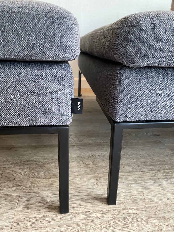 Hjørnesofa stof 5 pers