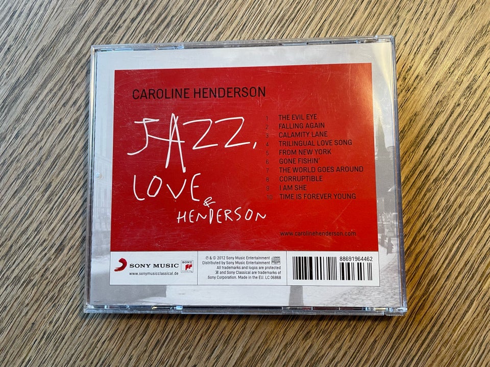 Caroline Henderson: Jazz, Love 