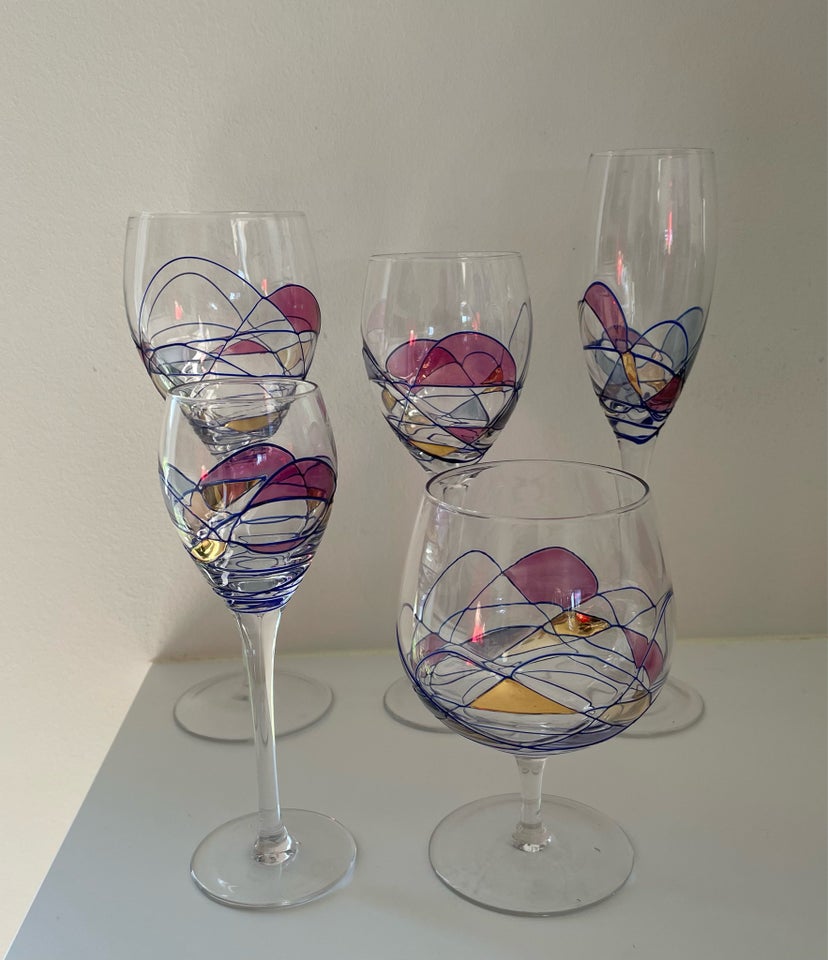 Andet, Samling af glas, B  F glas