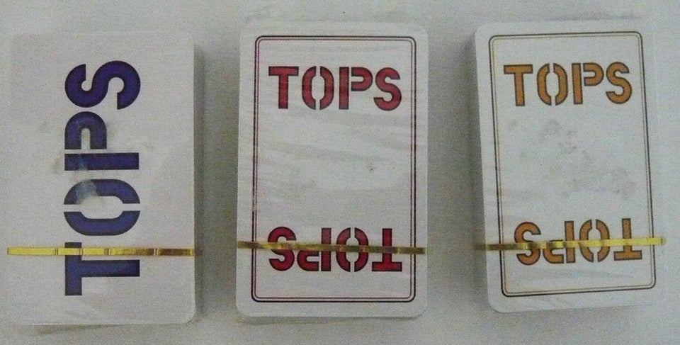 TOPS, bridge/poker, kortspil