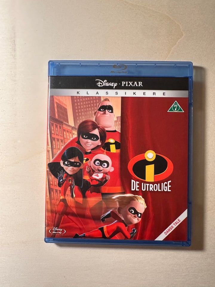 De utrolige , Blu-ray, animation