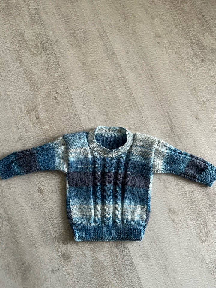 Sweater, Bomuld , Håndstrikket