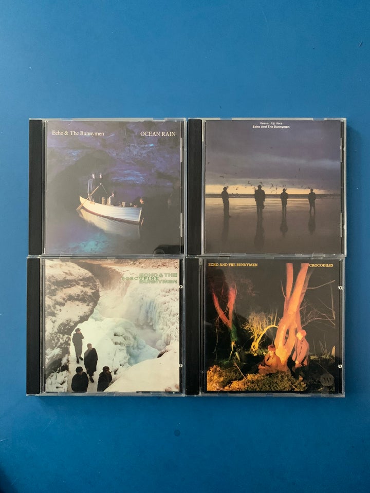 ECHO  THE BUNNYMEN: 4 CD ALBUMS