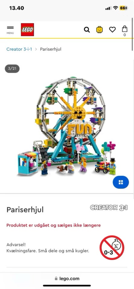 Lego Creator Pariserhjul