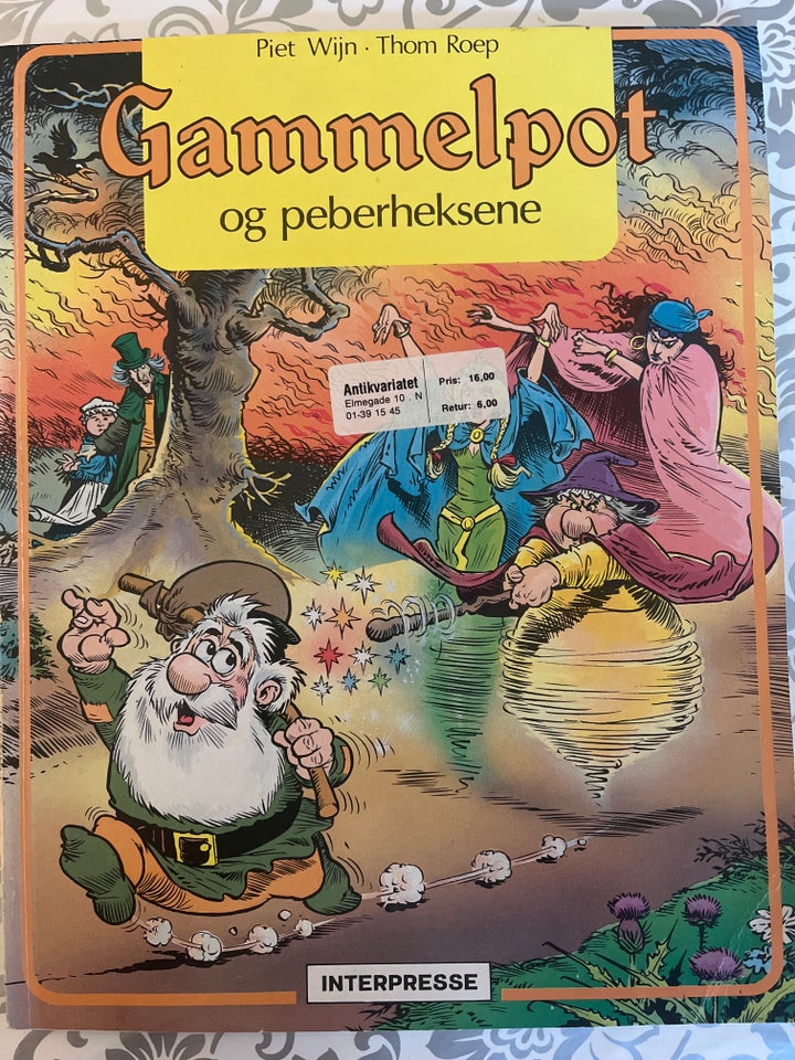 Gammelpot nr 13, Tegneserie