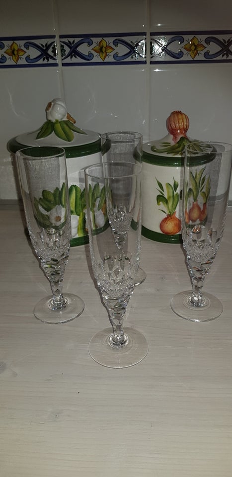 Glas, Champagne fløjter, Carina