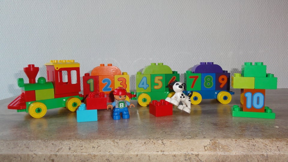 Lego Duplo, A20... Tog med tal 10558