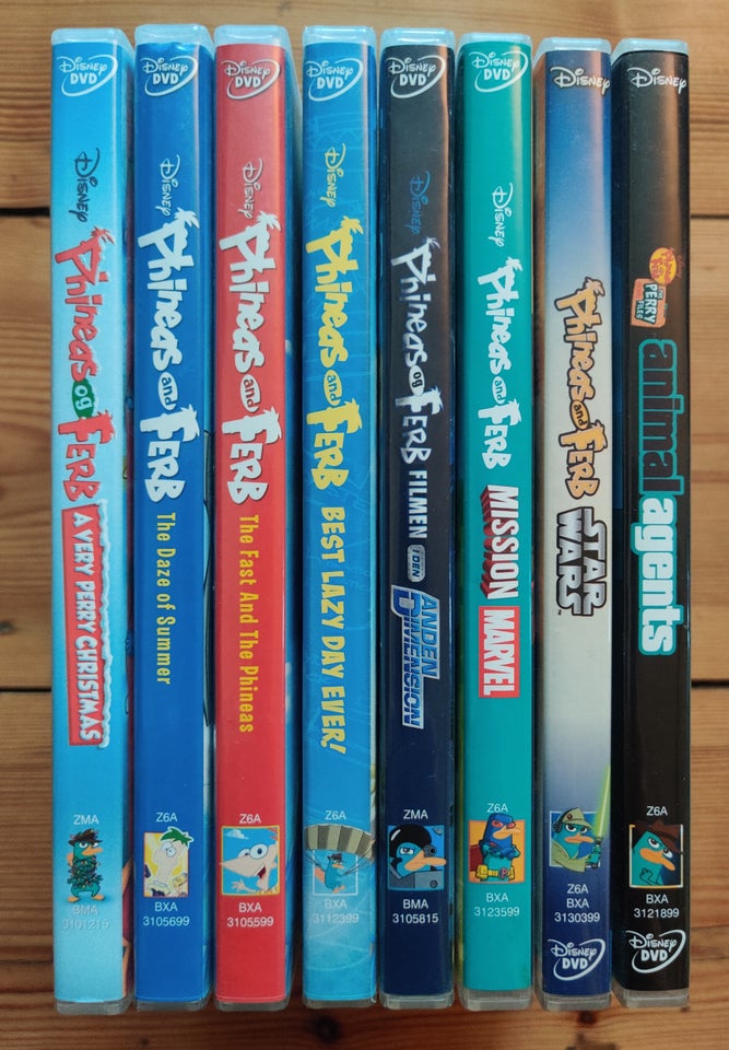 Phineas and Ferb DVD Lot,