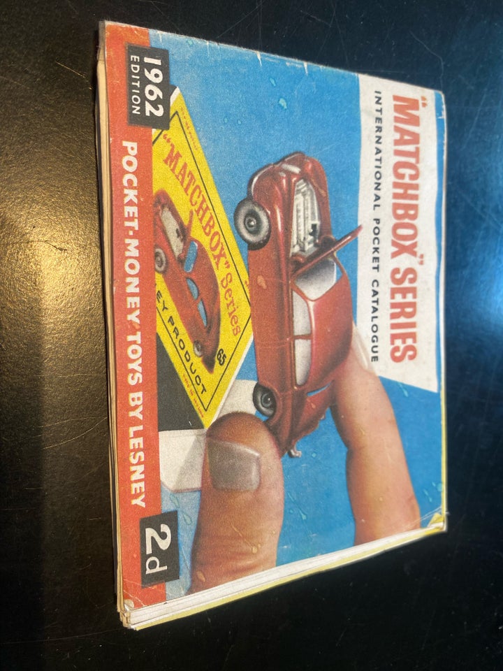 Modelbil, Matchbox katalog 1962