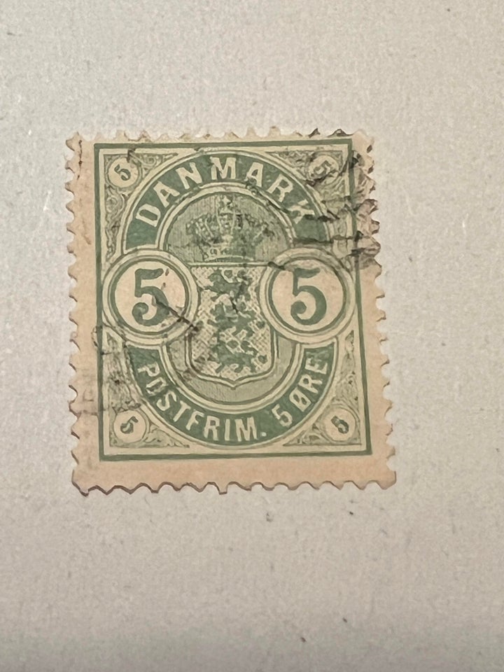 Danmark, stemplet, AFA 32