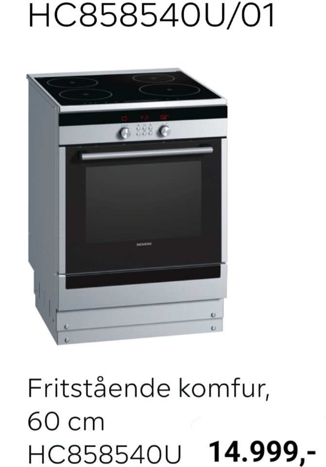 Induktionskomfur Siemens