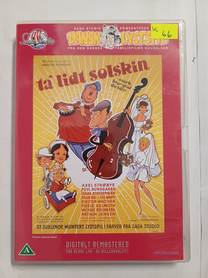 Ta' lidt solskin, DVD, familiefilm