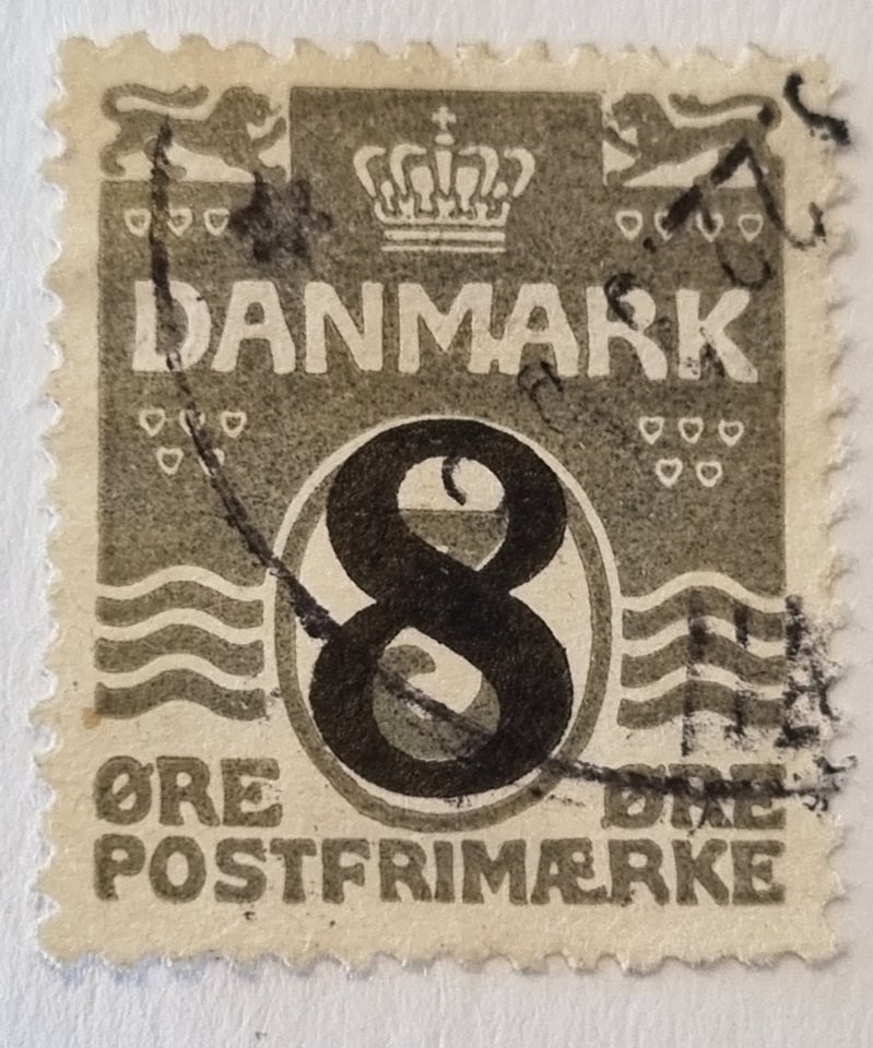 Danmark stemplet Variant