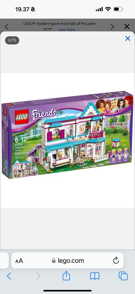 Lego Friends Stephanies hus 41314