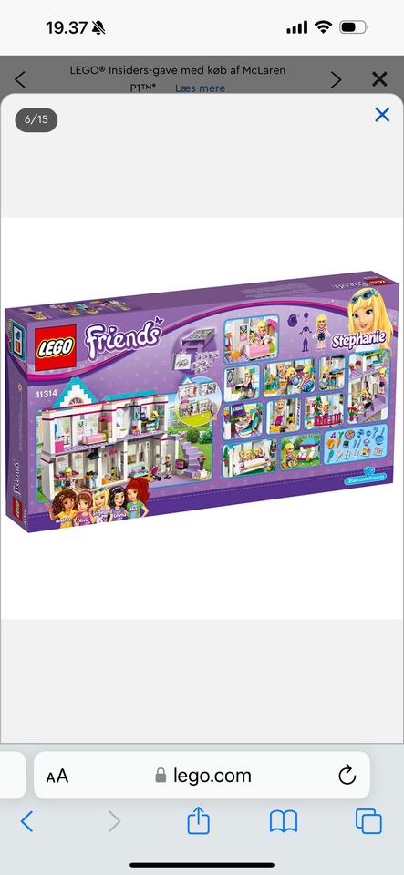 Lego Friends Stephanies hus 41314