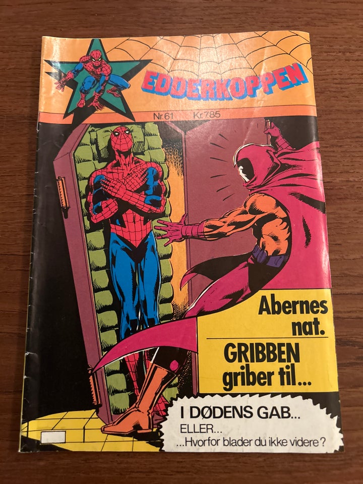 Edderkoppern 61 1984, Marvel