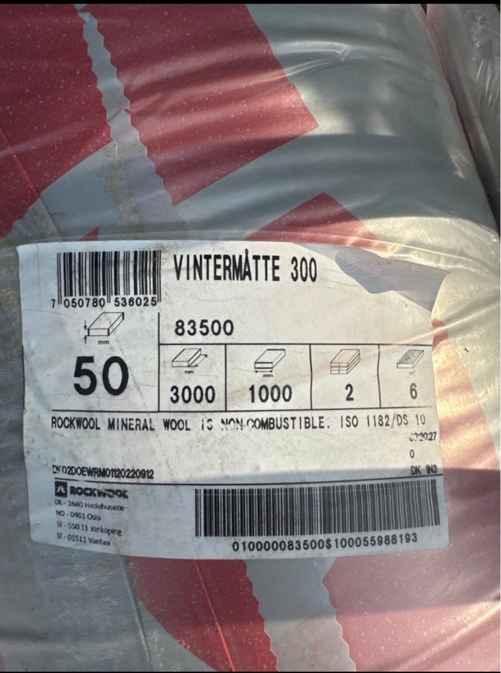 Rockwool vintermåtter