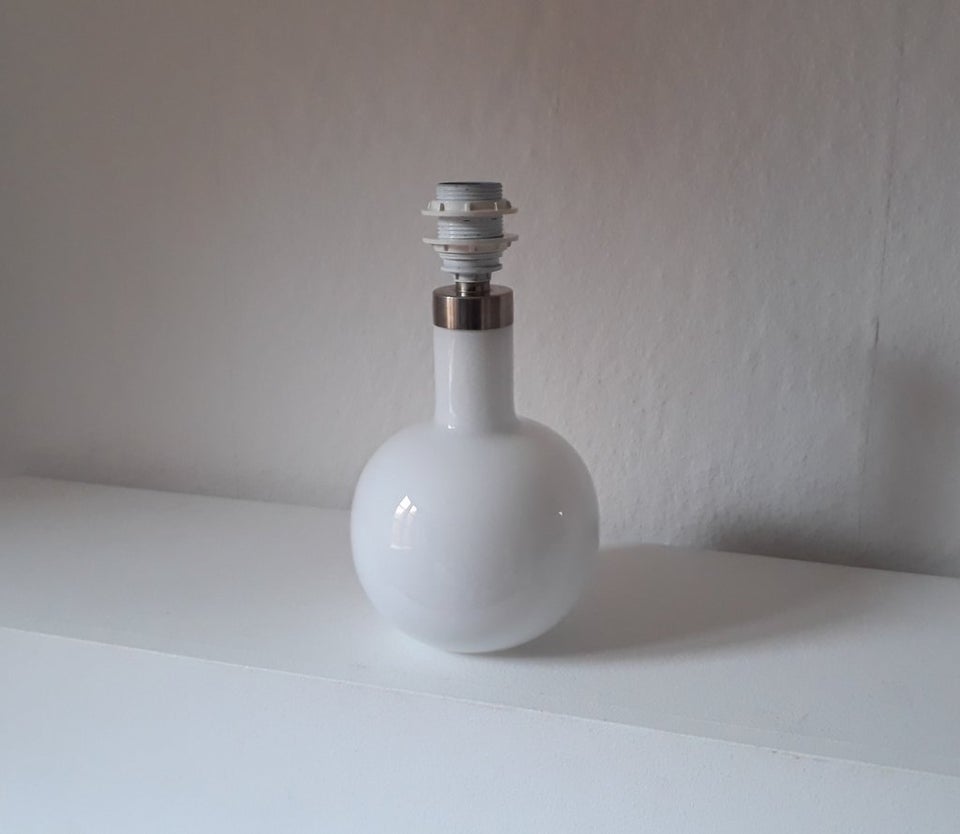 Bordlampe Glas, Glaslampe,