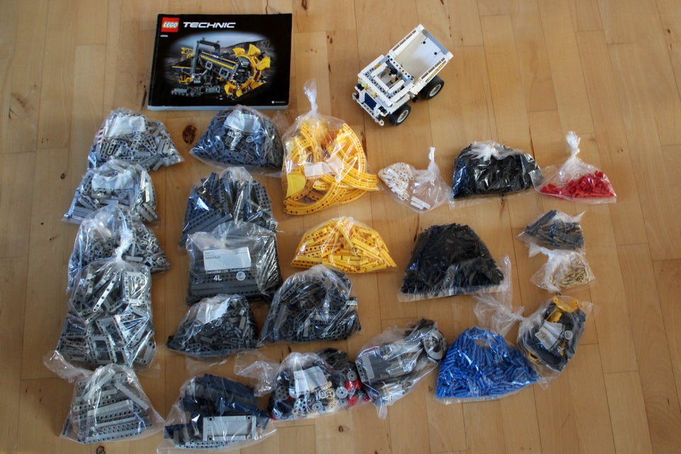 Lego Technic, 42055 Gravemaskine.