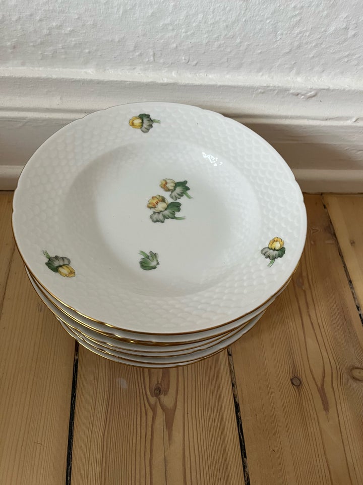 Porcelæn Dybe tallerkner