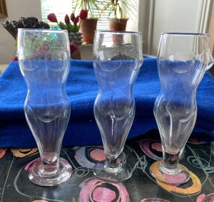 Glas Kvindekrop glas ukendt