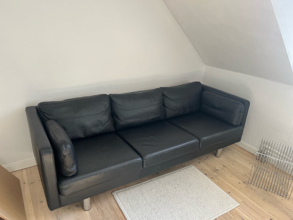 Sofa læder 3 pers