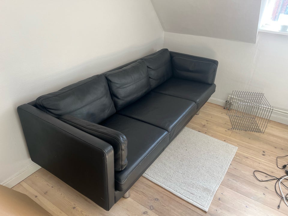 Sofa læder 3 pers