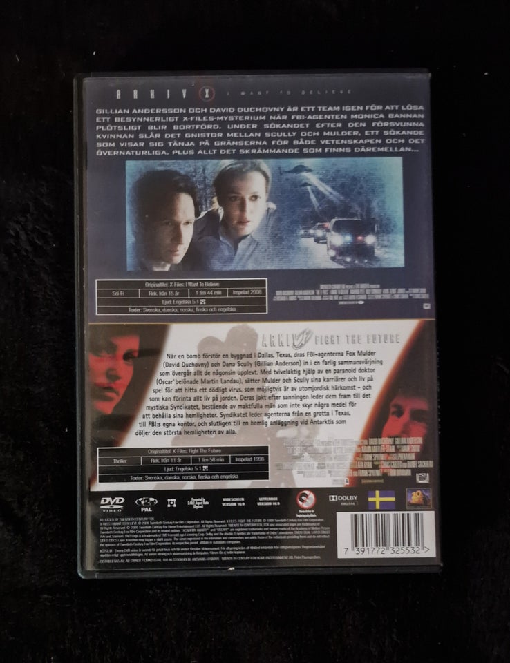 The X-Files (2 DVD), DVD, science