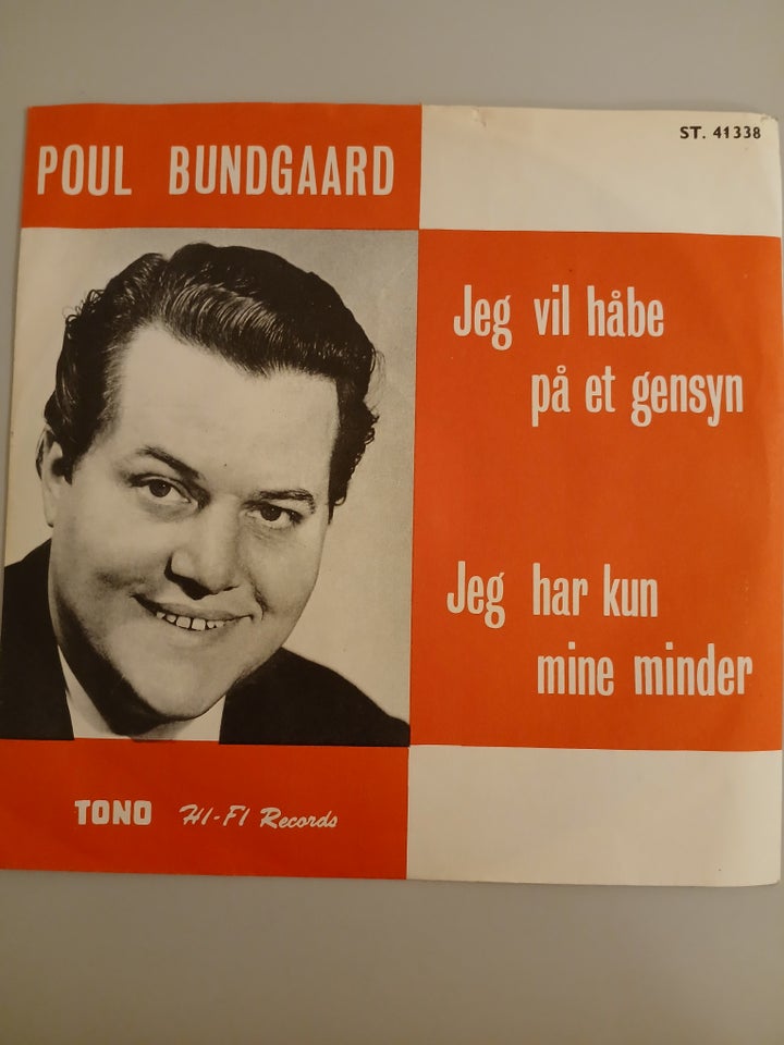 Single Poul Bundgaard Jeg vil