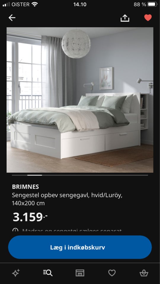 Dobbeltseng, IKEA Brimnes