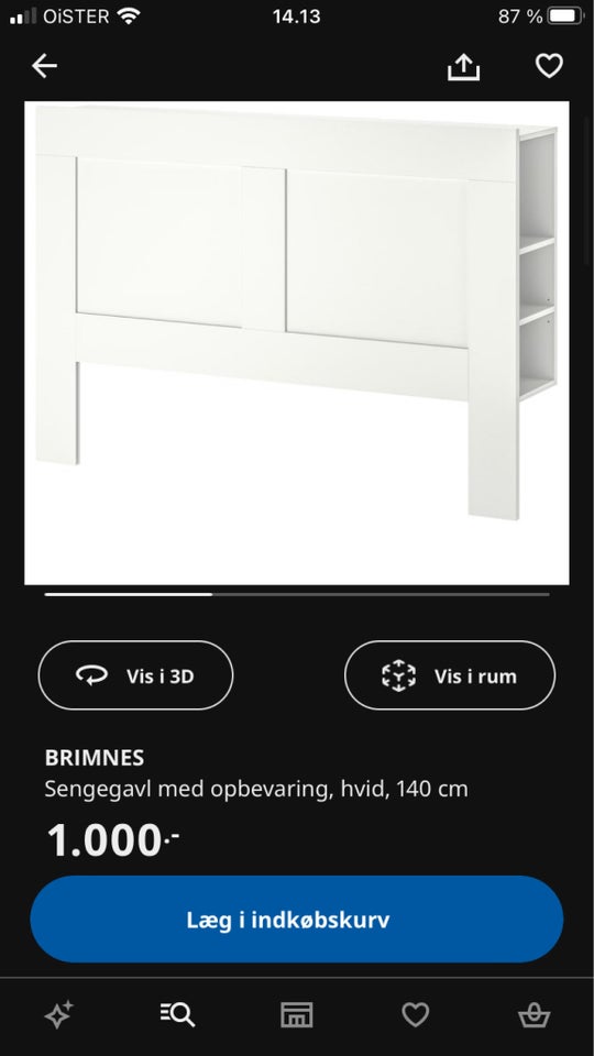 Dobbeltseng, IKEA Brimnes