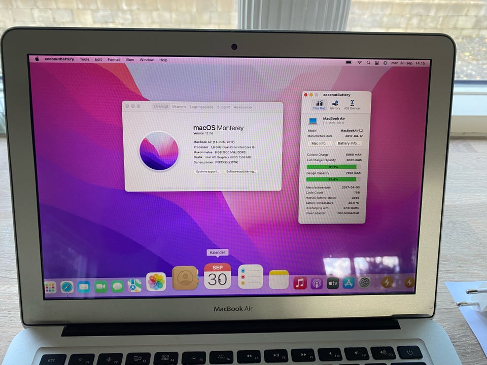 MacBook Air, A1466, 13”