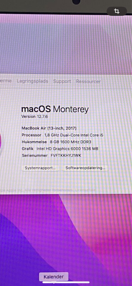 MacBook Air, A1466, 13”