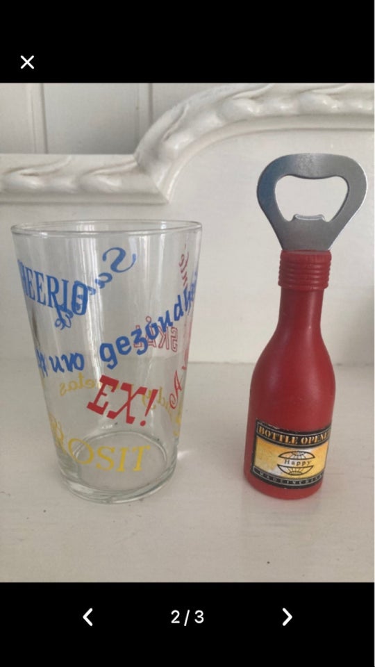 Glas og oplukker RETRO RETRO fra