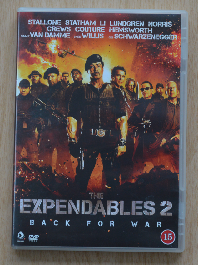 The Expendables 2, DVD, action