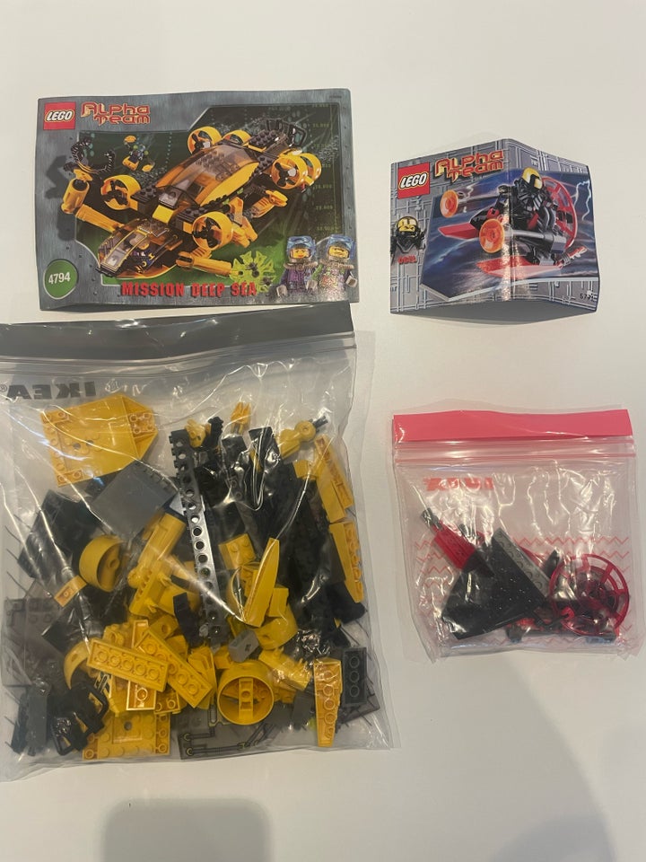 Lego Alpha team 4794  6771