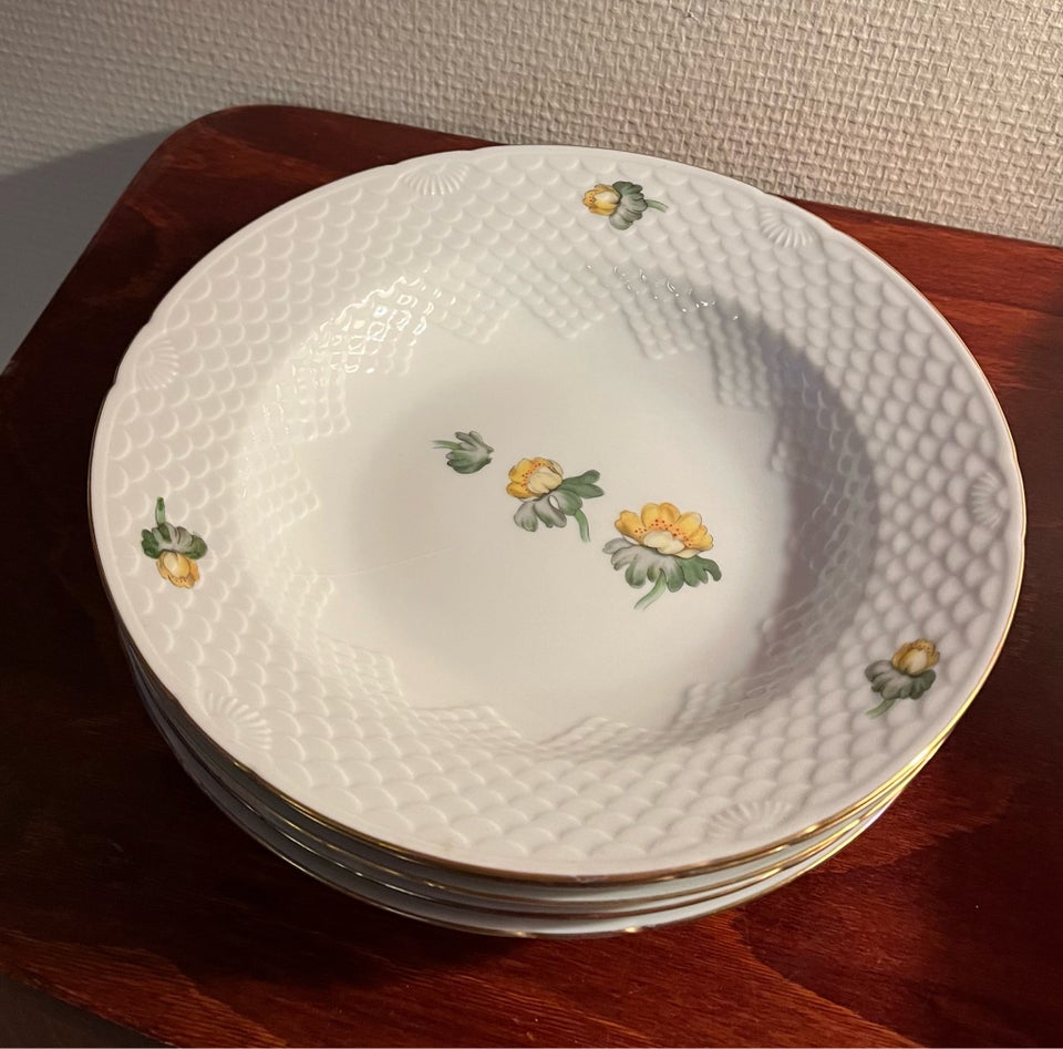 Porcelæn Tallerkner