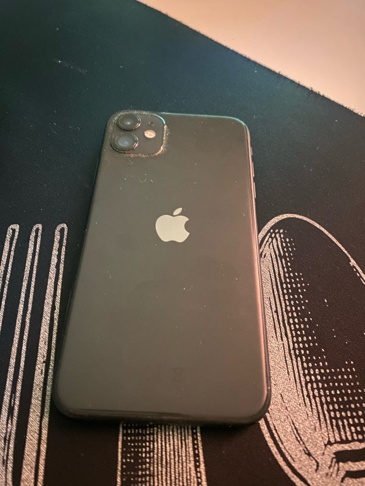 iPhone 11, 64 GB, sort