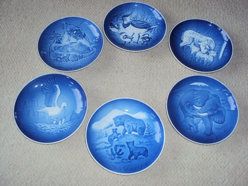 Porcelæn Morsdags-platter