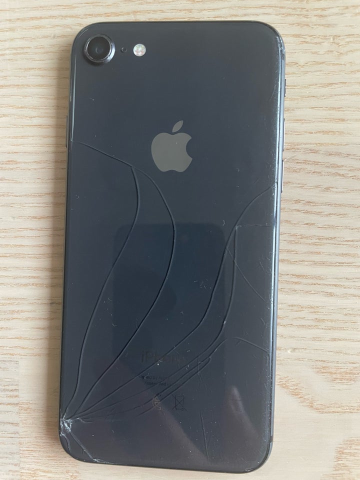 iPhone 8, 64 GB, grå