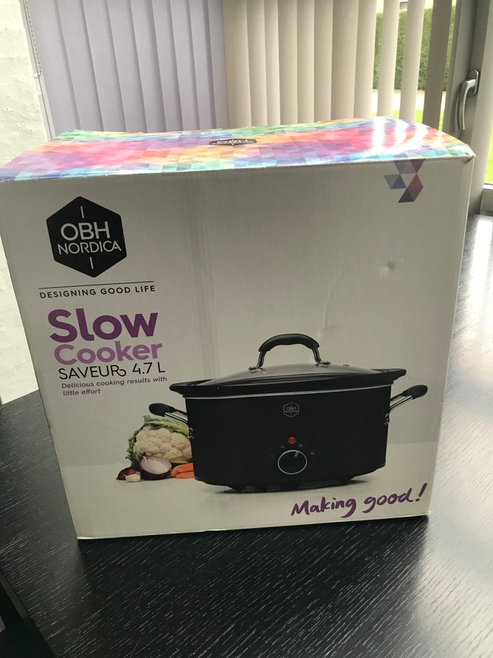 Slow cooker, OBH Nordica