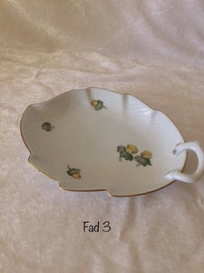 Porcelæn Bladformet fad Bing &amp;