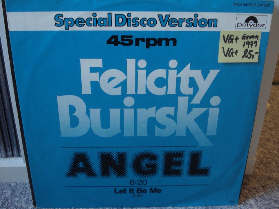 Maxi-single 12", Felicity