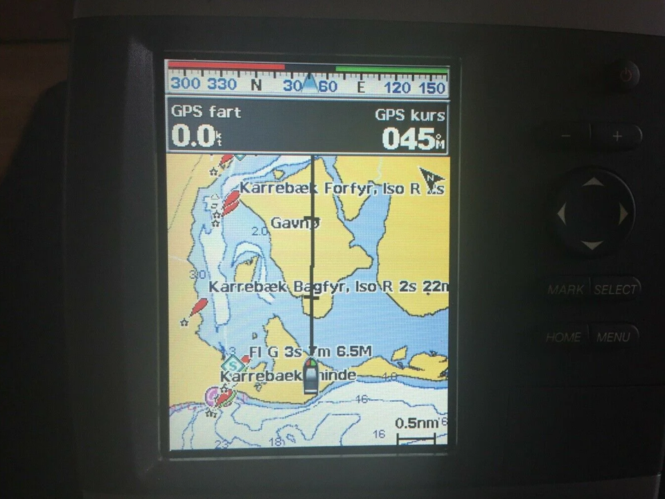 Kortplotter Garmin 520 og 5...