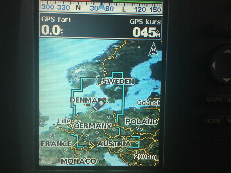 Kortplotter Garmin 520 og 5...