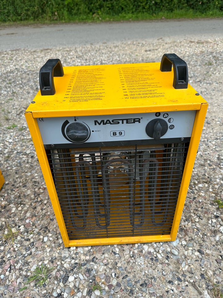 9kw varmeblæser Master