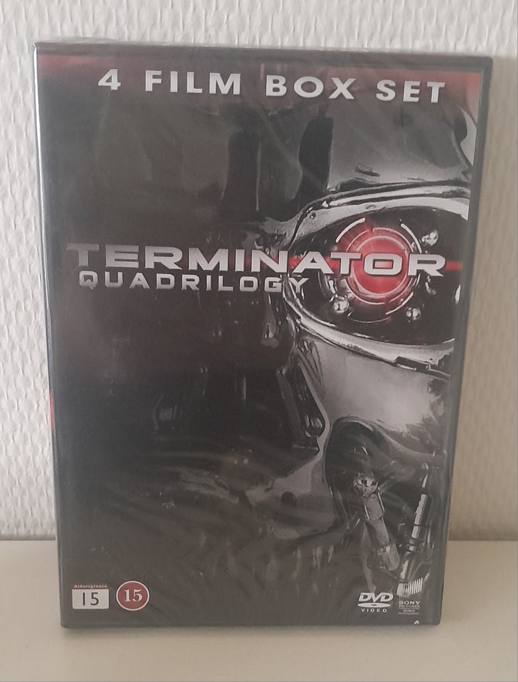 Terminator quadrilogy 4 film box