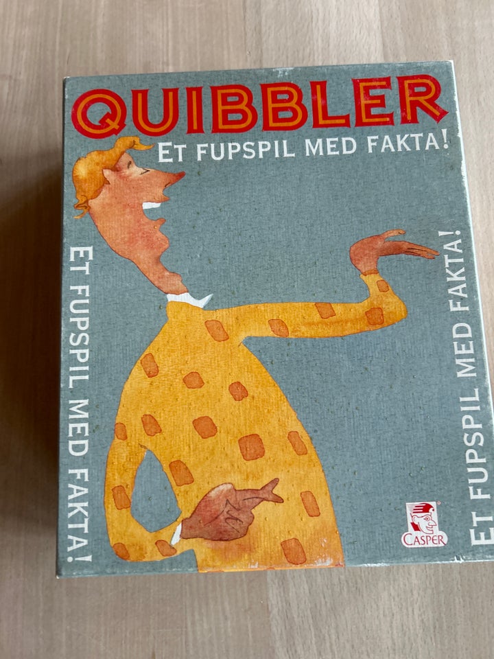 QUIBBLER, Selskabsspil, brætspil