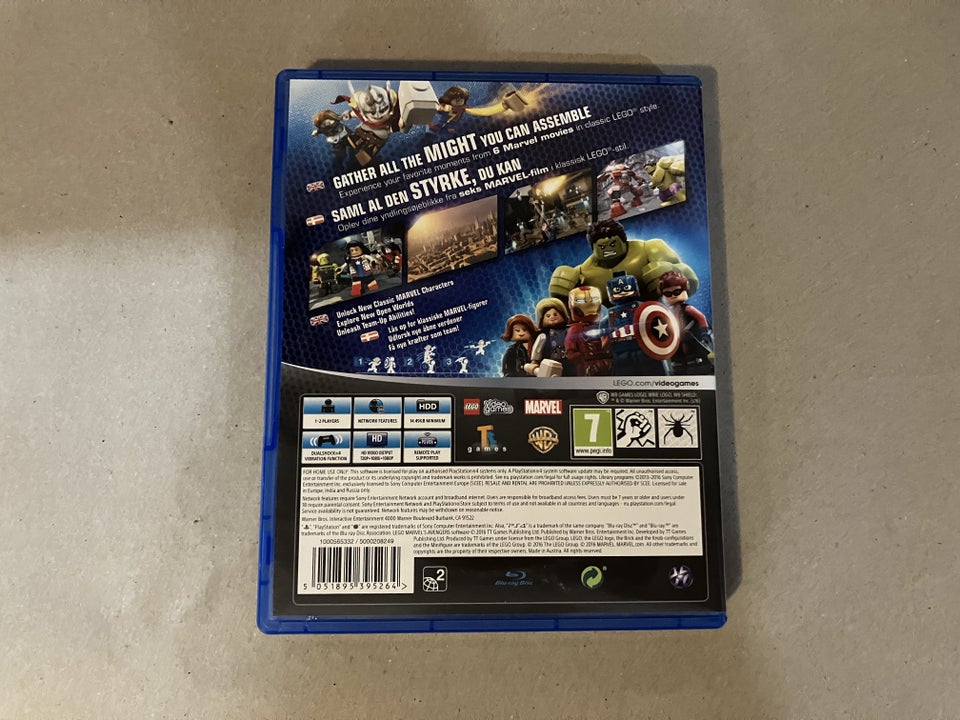 LEGO Marvel Avengers, PS4