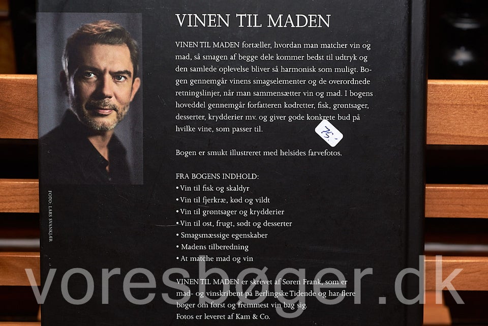 Vinen til maden, Søren Frank, emne: